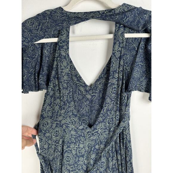 Kimchi Blue Urban Outfitters Gauze Bohemian Whimsigoth Cottagecore Mini Dress XS - Picture 7 of 9